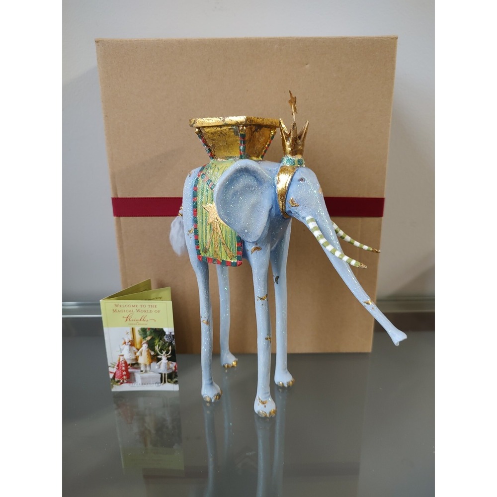Department‎ 56 Krinkles Patience Brewster Animal Taper candle holder elephant